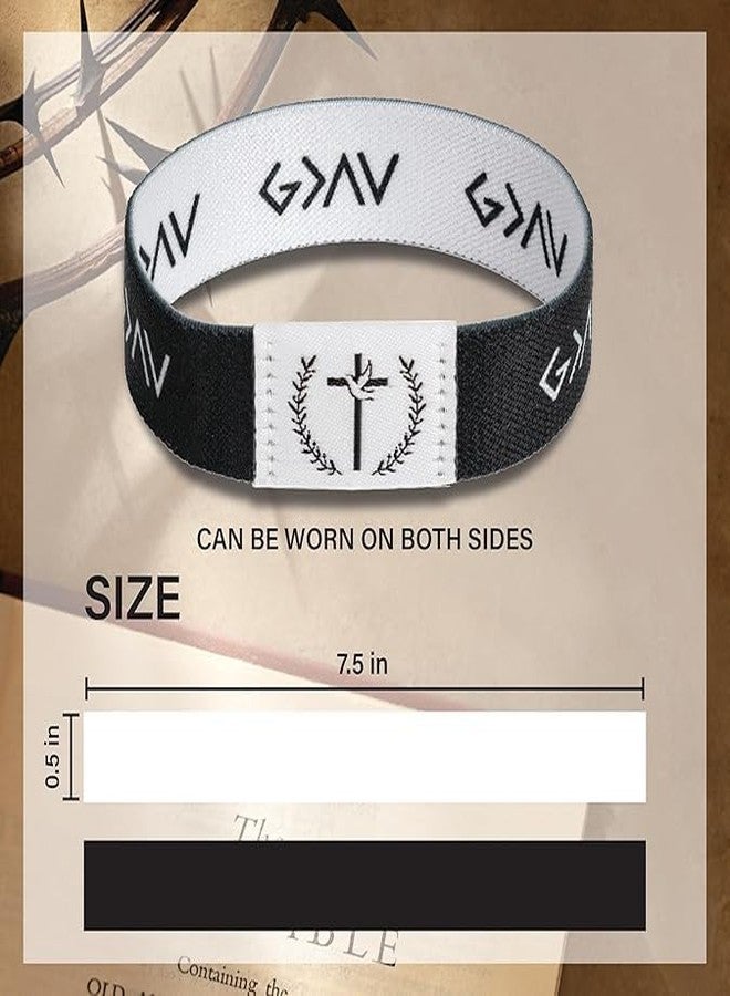 Musemory Bible Verse Bracelet For Men Women, Bracelet Wristbands Inspirational, Daily Bible Verse Bracelets for Women, Valentine Gifts For Him and Her, Bracelets Gift Christmas, Bracelets Christian - Image 4